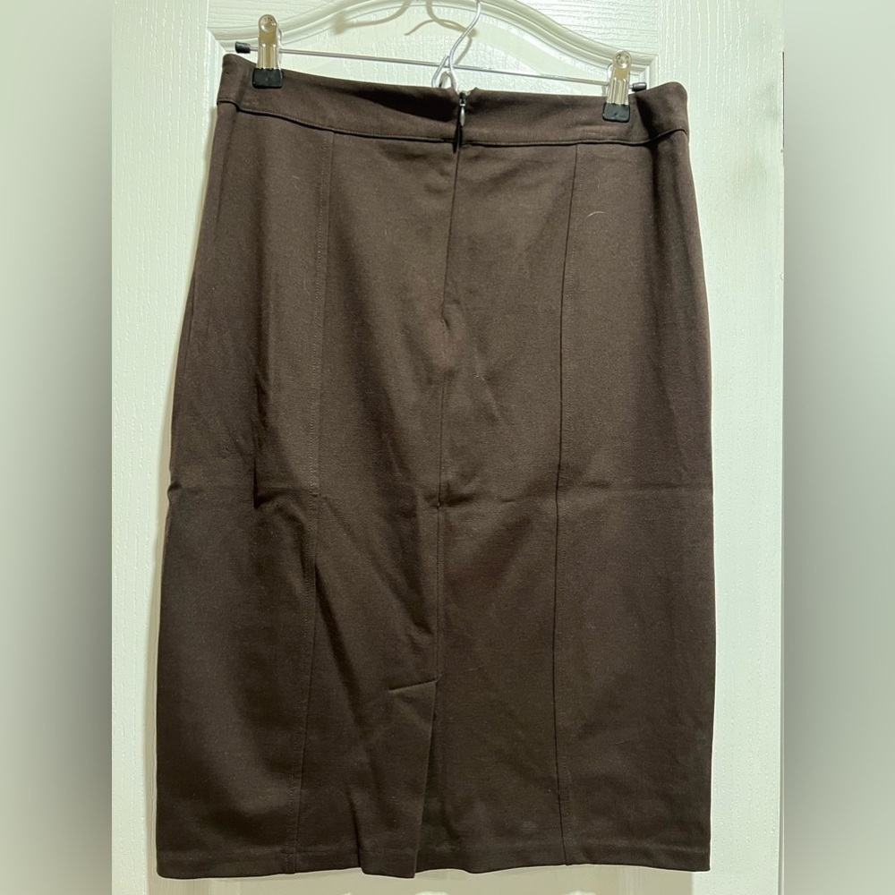 Cato brown skirt size 8 - Picture 2 of 4